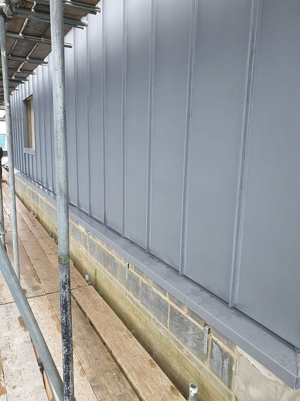 Flat roof installation in Enfield